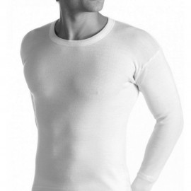 T-Shirt uomo Alpina manica lunga a girocollo in caldo misto lana