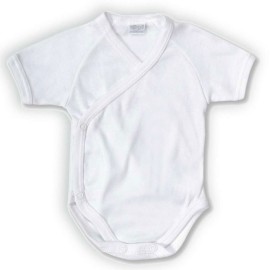 3 Body neonato bambino Ellepi manica corta incrociata in cotone felpato invernale
