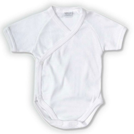 3 Body neonato bambino Ellepi manica corta incrociata in cotone felpato invernale 3 Body neonato bambino Ellepi manica corta incrociata in cotone felpato invernale