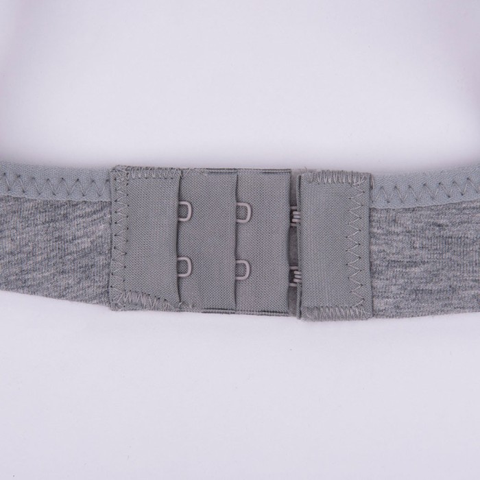 Reggiseno donna GMV in cotone senza ferretto con imbottitura preformata