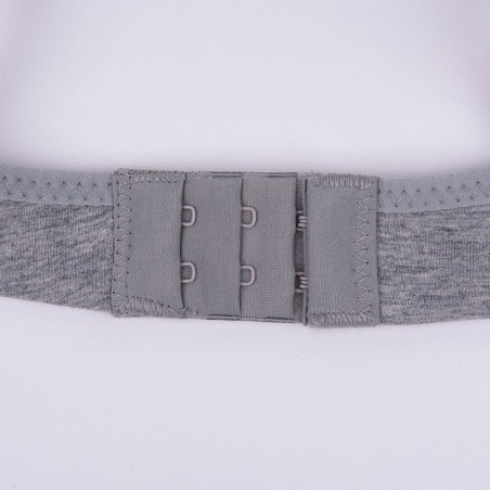 Reggiseno donna GMV in cotone senza ferretto con imbottitura preformata