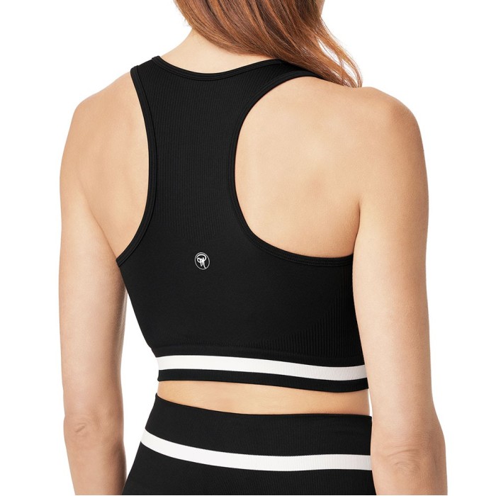 Brassiere donna Matignon stile athleisure con innovativo filato Nerino G
