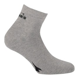 3 Paia di calze uomo Diadora Quarter corte in cotone elasticizzato