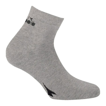 3 Paia di calze uomo Diadora Quarter corte in cotone elasticizzato