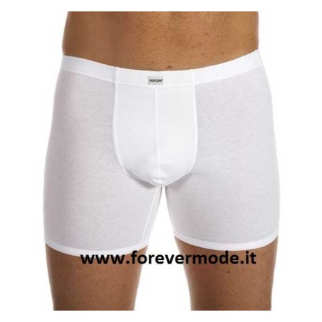 3 Boxer uomo Axiom in cotone con gamba allungata ed elastico infilato
