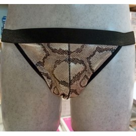 Slip uomo Axiom a perizoma con Pitonato frontale e cotone con elastico esterno 2