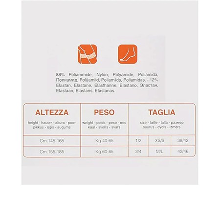 Autoreggente donna Bellissima Basic 20 velata liscia con balza in pizzo