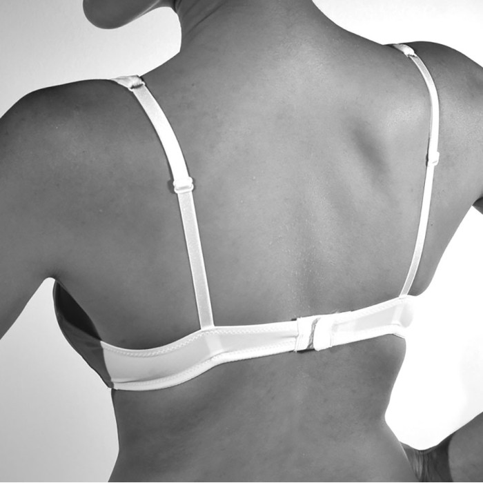 Reggiseno donna Gios in microfibra preformata con doppio sostegno e senza cuciture