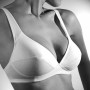 Reggiseno donna Gios in cotone doppiato senza ferretto con spalline comfort