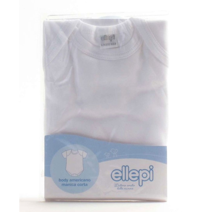 3 Body neonato bambino Ellepi manica corta aperto in cotone felpato invernale