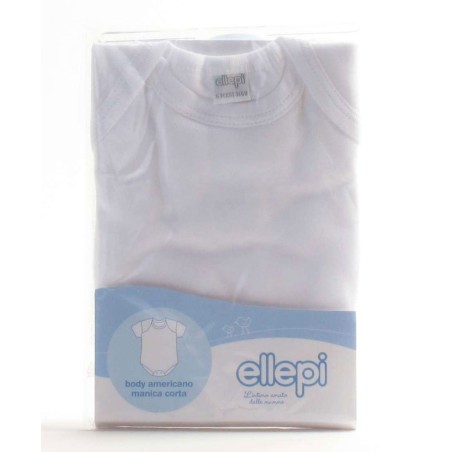 3 Body neonato bambino Ellepi manica corta aperto in cotone felpato invernale