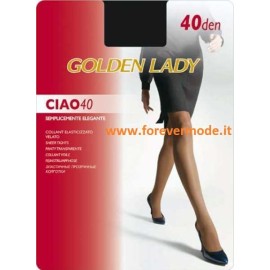 5 Collant donna Golden Lady Ciao 40 elasticizzato semicoprente
