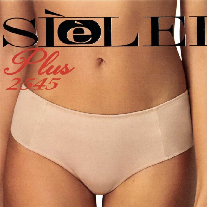 Slip donna SieLei in microfibra con pennello frontale doppiato in cotone