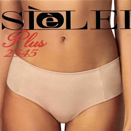 Slip donna SieLei in microfibra con pennello frontale doppiato in cotone