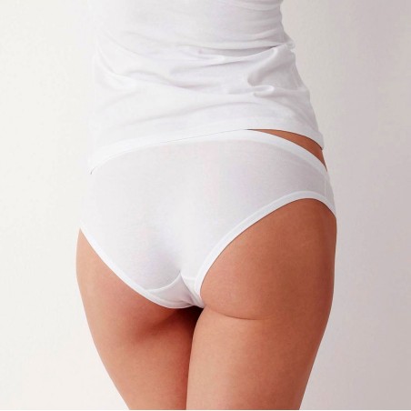 3 Slip donna Cotonella Mini in cotone organico con elastici tubolari