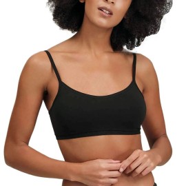 Brassiere donna Cotonella in cotone organico con spalline regolabili