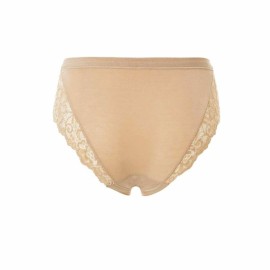 Slip donna Tramonte in micro modal con inserto in pizzo che prosegue dietro 2
