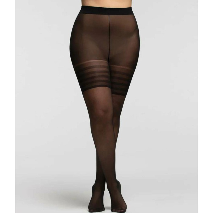 3 Collant donna Pompea Taglie Comode velato opaco extra comfort