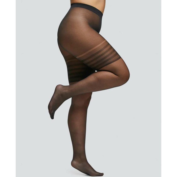 3 Collant donna Pompea Taglie Comode velato opaco extra comfort