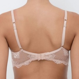 Reggiseno donna Lormar con ferretto leggera imbottitura e pizzo 2