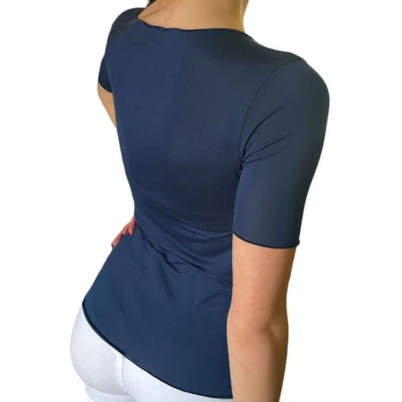 T-shirt donna Magic Dream manica corta 3/4 a girocollo in fibra di Bamboo T-shirt donna Magic Dream manica corta 3/4 a girocollo in fibra di Bamboo