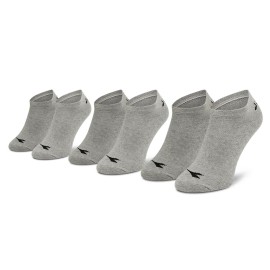 3 Paia Calze uomo Diadora corte in cotone elasticizzato con logo ricamato 2