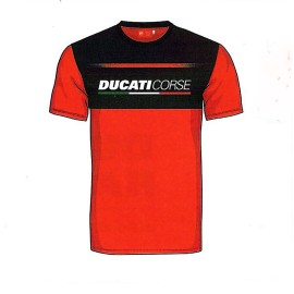 Ducati Corse T-shirt uomo manica corta Ufficiale del Team con logo