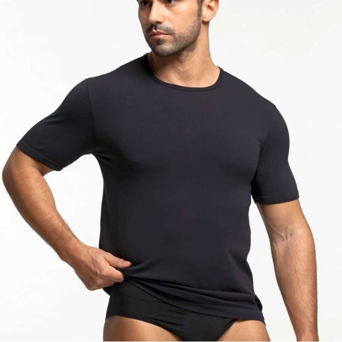 6 T-Shirt uomo Pompea manica corta a girocollo...