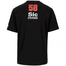 Sic 58 Squadra Corse T-shirt manica corta Ufficiale con logo unisex 2