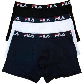 3 Boxer uomo Fila in cotone elasticizzato con elastico...