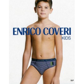 6 Slip bambino Coveri in cotone lavorati moda con elastico loggato