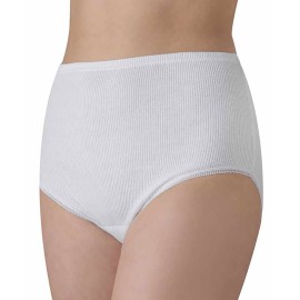 6 Slip culotte donna Felis in cotone a costina in taglia Extra Large