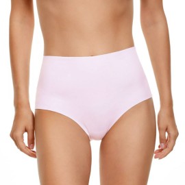 3 Slip Midi da donna Jadea in cotone e pizzo con taglio laser invisibile 2