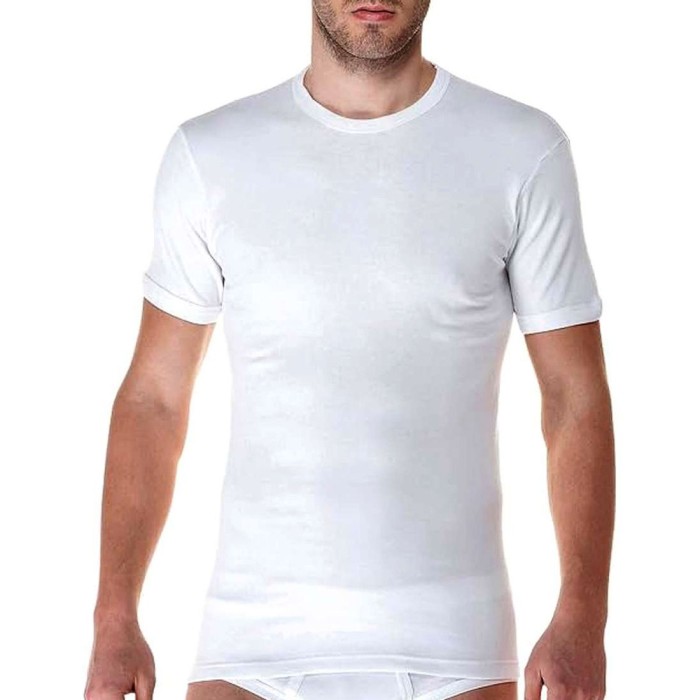 3 T-Shirt uomo Fragi Ever manica corta a girocollo in caldo cotone invernale