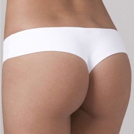 3 Brasiliane donna Emy in cotone elasticizzato con taglio laser invisibile 2