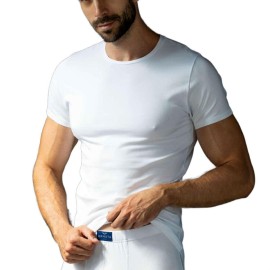 T-shirt uomo Armata di Mare manica corta a girocollo in cotone elasticizzato