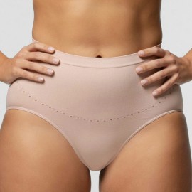 Guaina slip donna Pompea modellante e contenitiva in microfibra a vita alta