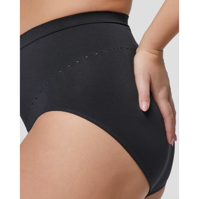 Guaina slip donna Pompea modellante e contenitiva in microfibra a vita alta