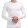 T-shirt uomo Coveri manica lunga a girocollo in caldo cotone felpato invernale