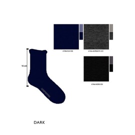 6 Paia di Calze uomo Carpenter corte in caldo cotone senza polsino 2