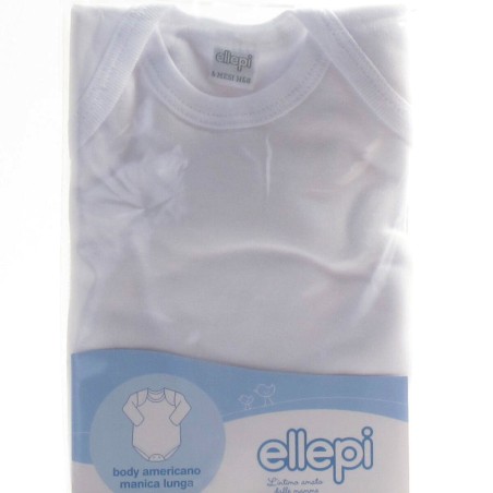 3 Body neonato bambino Ellepi manica lunga aperto in cotone felpato invernale