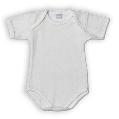 2 Body neonato bambino Ellepi manica corta americano in lana e cotone 2 Body neonato bambino Ellepi manica corta americano in lana e cotone