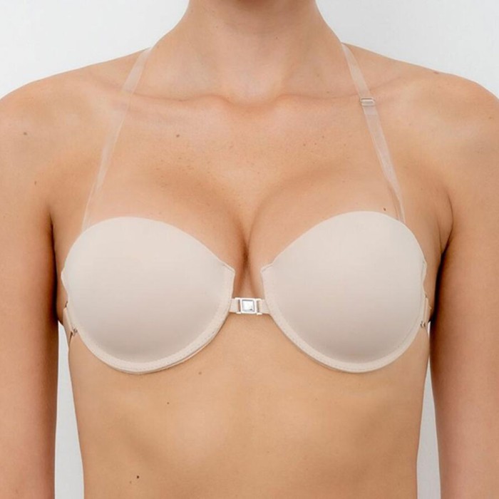 Reggiseno donna Lormar con apertura frontale e imbottitura graduata