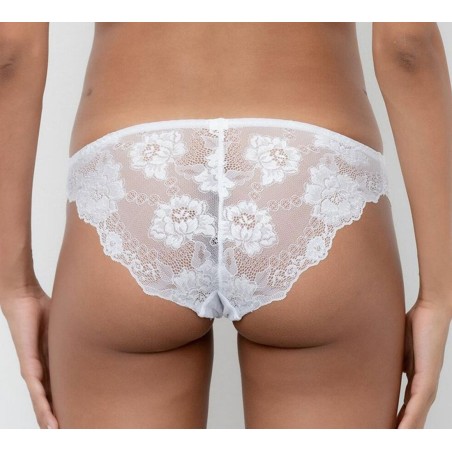 Slip donna Lormar tutto in pizzo elasticizzato e micro tulle