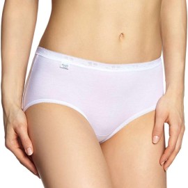 2 Slip da donna Sloggi midi classiche in morbido cotone elasticizzato