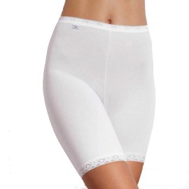 Mutanda slip donna Sloggi Long versione alta con gamba e pizzo