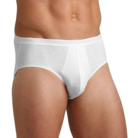 2 Slip da uomo Sloggi Basic Midi in morbido cotone elasticizzato con elastico loggato