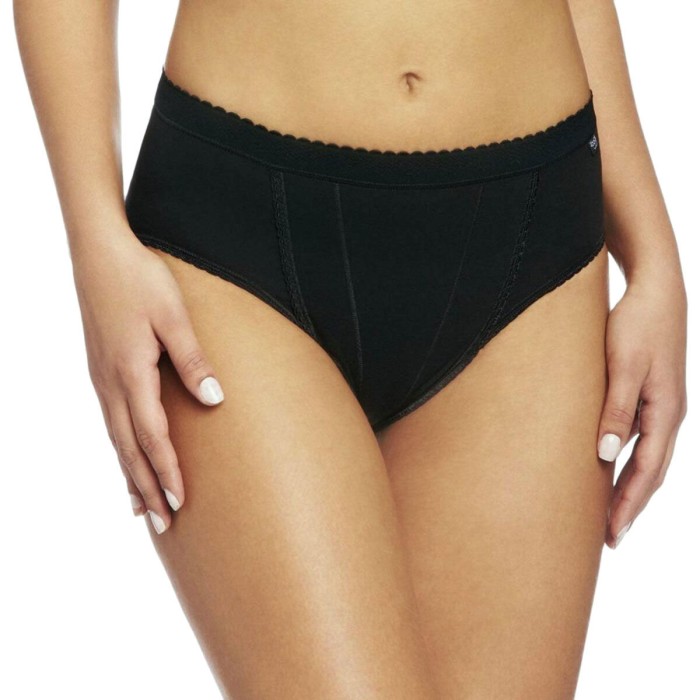 2 Slip da donna Sloggi Tai in cotone elasticizzato a contenimento medio