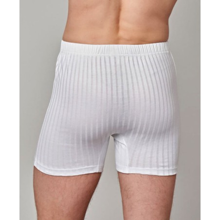 Boxer uomo Gicipi in morbido filo scozia in tessuto scarto ago con apertura