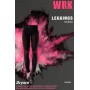 Leggings donna WRK lungo in tessuto tecnico sportivo invernale